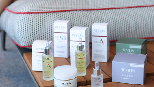 Revilin Vitamin C, Vitamin A and Vitamin B3 serums